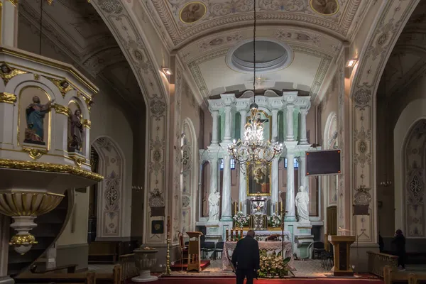 Sokolka Polonia Septiembre 2021 Iglesia San Antonio Sokolka Polonia Sitio —  Fotos de Stock