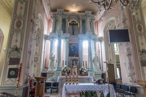 Sokolka Polonia Settembre 2021 Chiesa Sant Antonio Sokolka Polonia Luogo — Foto Stock