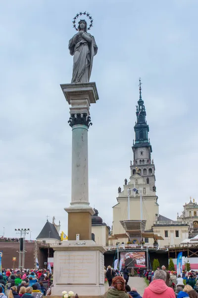 Czestochowa Polonia Settembre 2021 Veglia Del Rinnovamento Carismatico Cattolico Czestochowa — Foto Stock