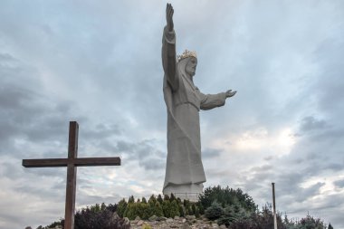 Dünyadaki en büyük Hz. İsa figürü Swiebodzin, Polonya 'da yer almaktadır.