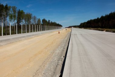 Güney Polonya A1 otoyol inşaatı