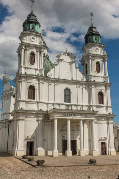 Santuário Basílica Virgem Maria Chelm Leste Polônia Perto Lublin — Fotografia de Stock