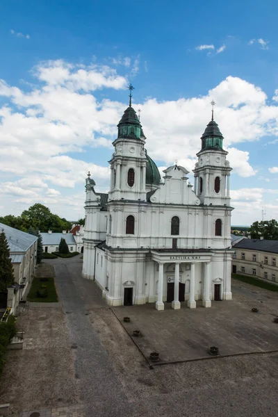 Santuário Basílica Virgem Maria Chelm Leste Polônia Perto Lublin Portão — Fotografia de Stock