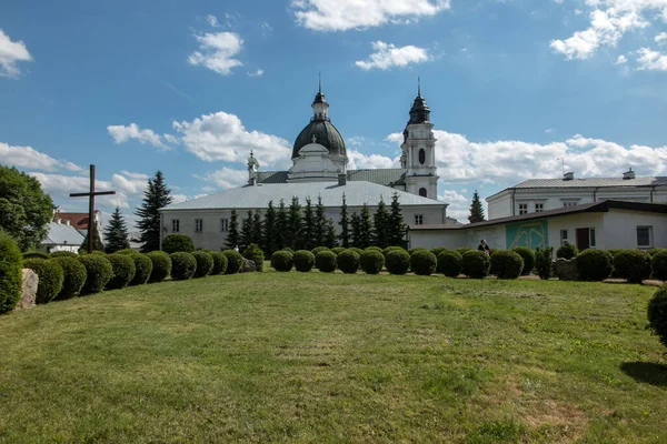 Santuario Basílica Virgen María Chelm Este Polonia Cerca Lublin Puerta — Foto de Stock