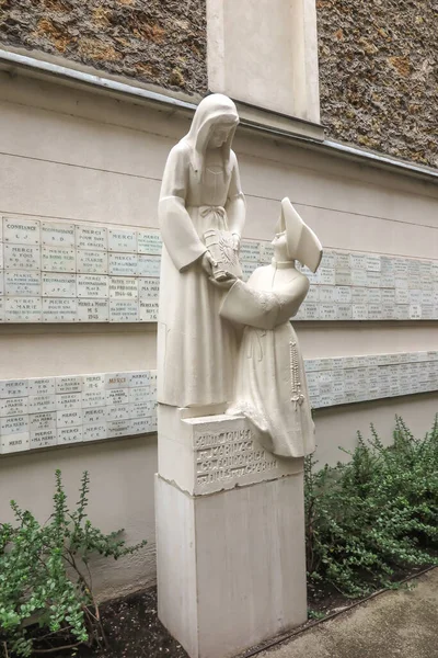 Svatá Louise Marillac Kaple Panny Marie Zázračné Medaile Paříži Francie — Stock fotografie