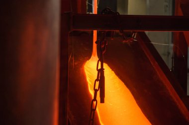 emaye, yükleme sırasında erimiş cam streams imalatı