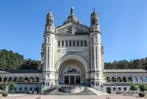 Basilica Therese Lisieux Normandy France — Stock Photo, Image