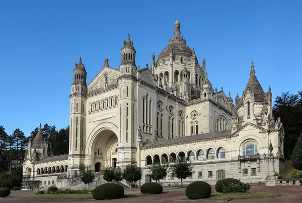 Basilica Therese Lisieux Normandy France — Stock Photo, Image