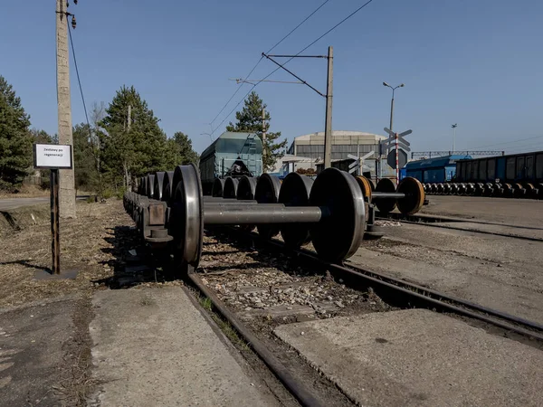 Fragment Railway Infrastructure Tarnowskie Gory City North Upper Silesia Largest — Stock Photo, Image