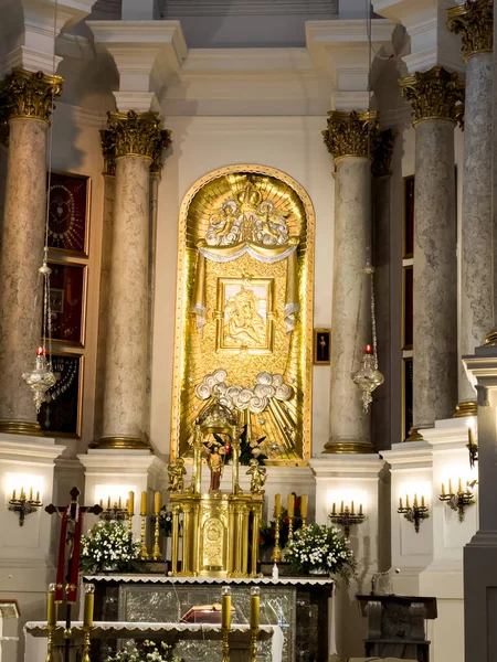 Chelm Pologne Mai 2022 Intérieur Sanctuaire Basilique Vierge Marie Chelm — Photo