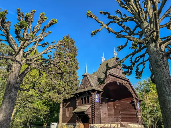 Amfitheater Het Kuurpark Ciechocinek Polen — Stockfoto