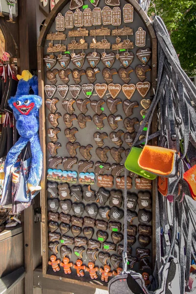 Torun Poland May 2022 Souvenirs Torun Shape Torun Gingerbread Poland — Stock Photo, Image