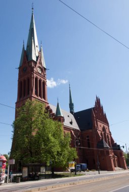 Torun, Polonya 'daki St. Catherine Kilisesi ve Garnizon Kilisesi