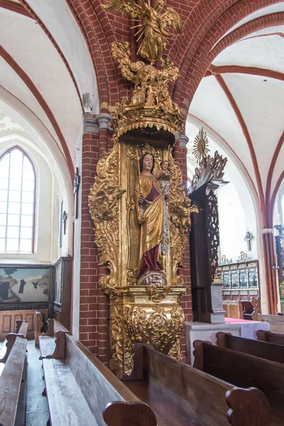 Torun Polônia Maio 2022 Interior Igreja James Torun Virgem Maria — Fotografia de Stock