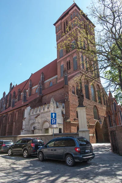 Torun Polonia Mayo 2022 Iglesia Santiago Torun Polonia — Foto de Stock