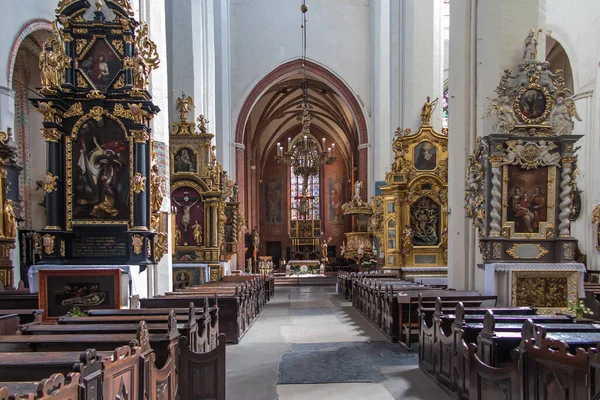 Torun Poland May 2022 Interior Cathedral John Baptist John Evangelist — Stock Photo, Image