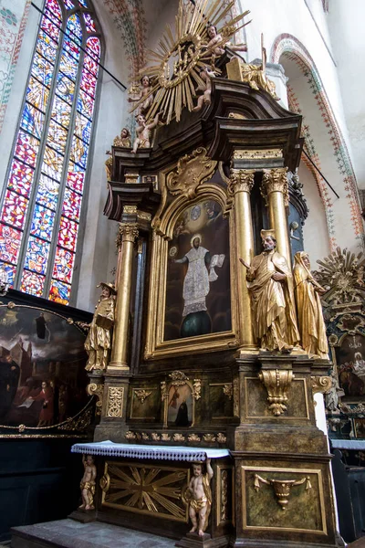 Torun Polônia Maio 2022 Interior Catedral São João Batista João — Fotografia de Stock