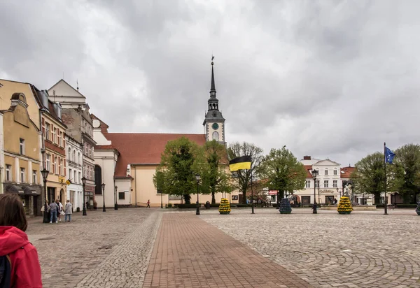 Wejherowo Poland May 2022 Market Square Town Wejherowo Pomerania Poland — Φωτογραφία Αρχείου