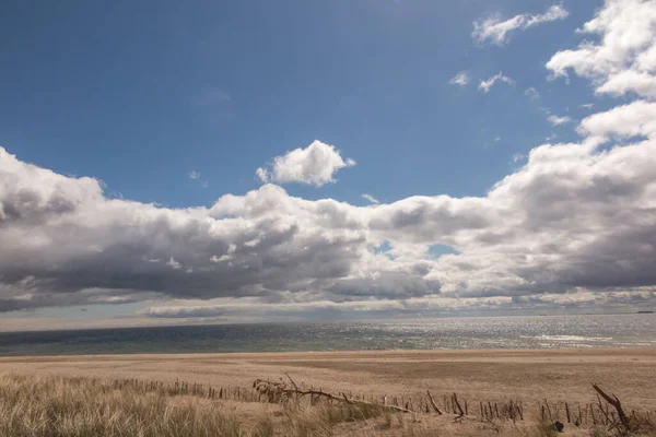 Landscape End Hel Peninsula View Bay Puck — Stock Photo, Image