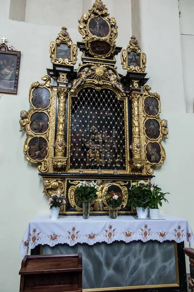 Zarnowiec Poland May 2022 Church Annunciation Lord Zarnowiec Diocese Gdnask — Foto de Stock