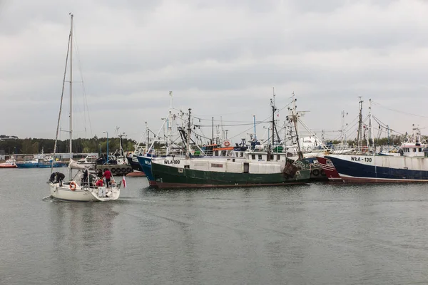 Wladyslawowo Polen Mei 2022 Zeehaven Van Wladyslawowo Aan Oostzee Het — Stockfoto