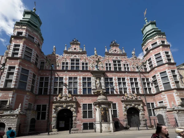 Gdansk Poland May 2022 Historical Great Armoury Building Gdansk Poland —  Fotos de Stock