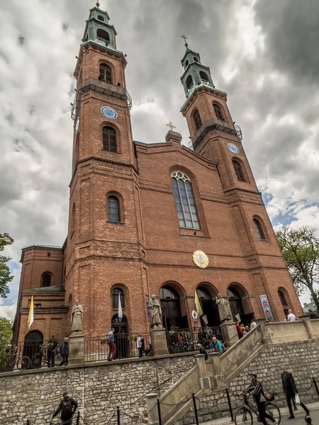 Piekary Slaskie Upper Silesia Gorny Slask Region Poland Neo Romanesque — Stock Photo, Image