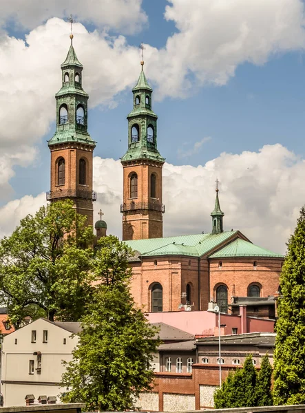 Piekary Slaskie Región Alta Silesia Gorny Slask Polonia Basílica Neorrománica —  Fotos de Stock