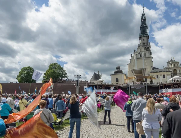 Czestochowa Poland May 2022 Xxvi Polish Catholic Renewal Holy Spirit — ストック写真