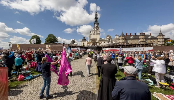 Czestochowa Poland May 2022 Xxvi Polish Catholic Renewal Holy Spirit — Stock Photo, Image
