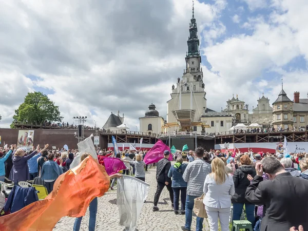 Czestochowa Poland May 2022 Xxvi Polish Catholic Renewal Holy Spirit — ストック写真