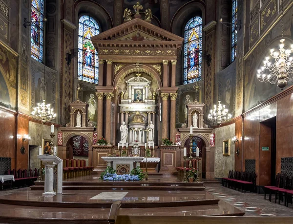 Piekary Poland July 2022 Interior Basilica Sanctuary Mary Mother Love — 图库照片