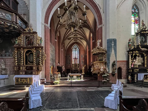 Torun Poland May 2022 Interior Cathedral John Baptist John Evangelist — Stockfoto