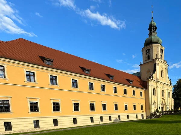 Klasztor Pałace Cystersów Rudach Rciborskich Polska — Zdjęcie stockowe