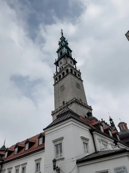 Turm Paulinerkloster Jasna Gora Tschenstochau Polen — Stockfoto