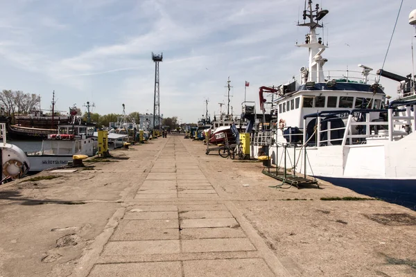 Wladyslawowo Poland May 2022 Seaport Wladyslawowo Baltic Sea Typical Fishing — Stock Photo, Image