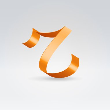 İpek kurdele harf abc