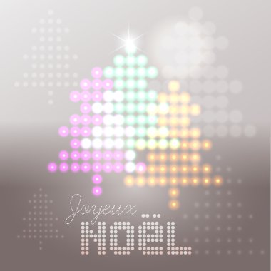 Joyeux Noël abstract background