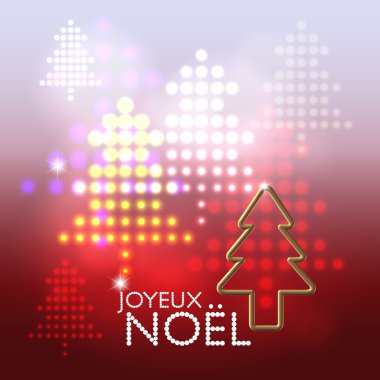 Joyeux Noël abstract background