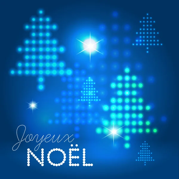 Joyeux Noël abstract background — 스톡 벡터