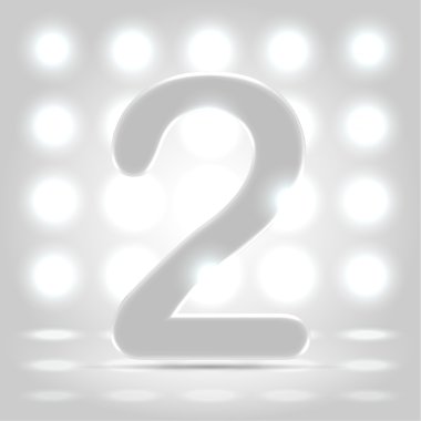 yanan arka plan üzerinde 2