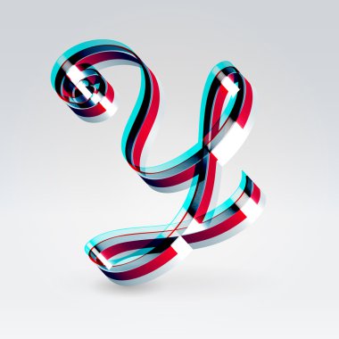 fantastik plastik 3d parlayan şerit yazı