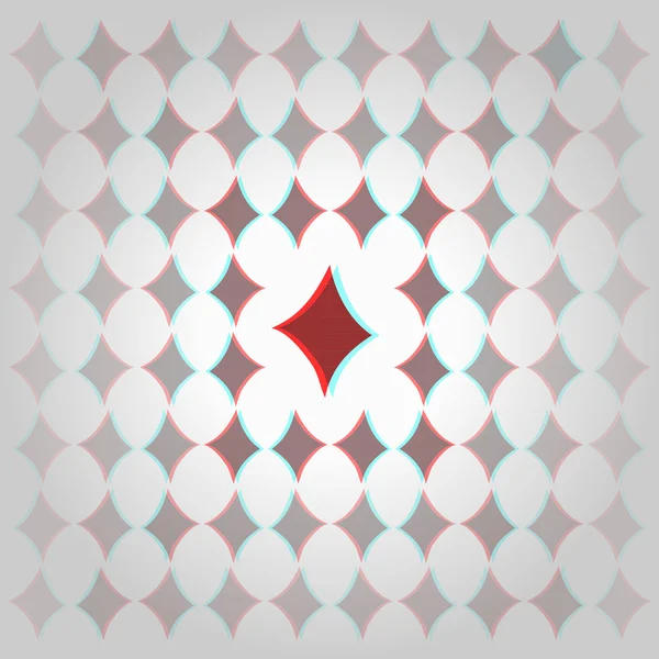 Vereine 3d geometrischer Hintergrund — Stockvektor