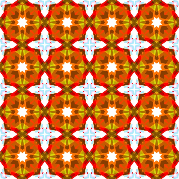 Soyut geometrik çiçek desenli — Stok Vektör