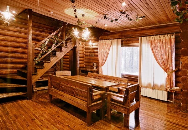 Wooden interior — Stock Photo, Image