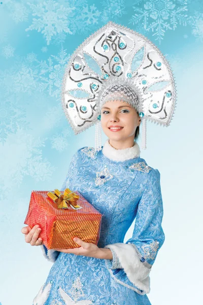 Snow-maiden — Stock Photo, Image