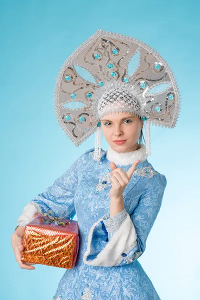 Snow-maiden — Stock Photo, Image