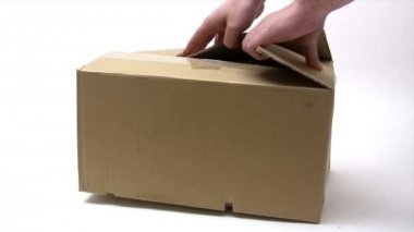 bir paket açma