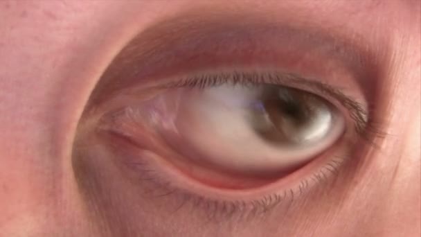 Disturbing Eye — Stock Video