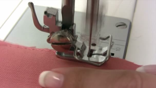 Швейна машина — стокове відео